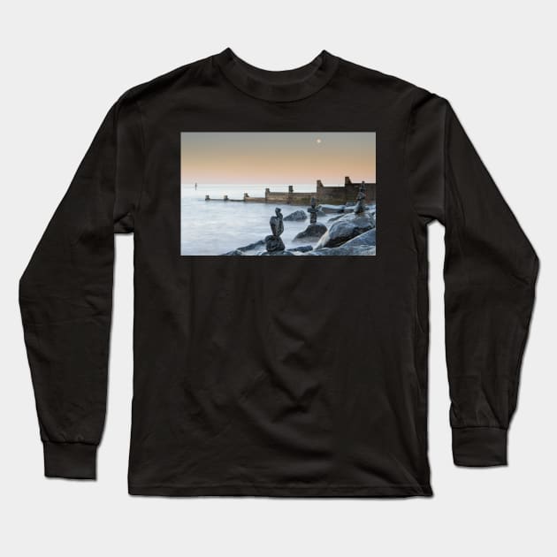 Sheringham SunsetS Long Sleeve T-Shirt by Robert john